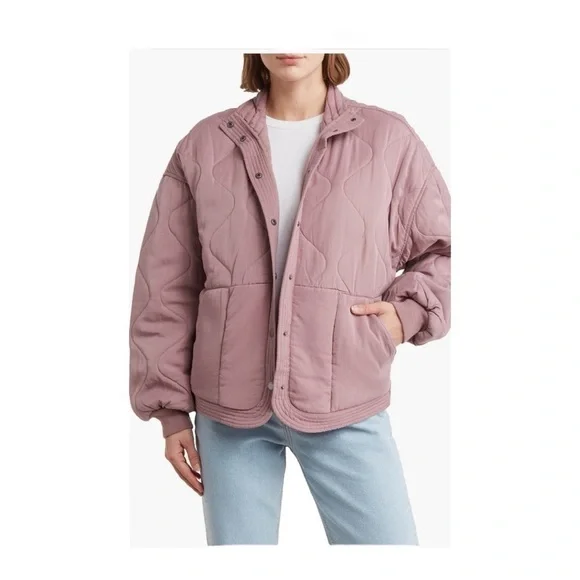 BLANKNYC Quilted Jacket in Wisteria NWT - Picture 8 of 8